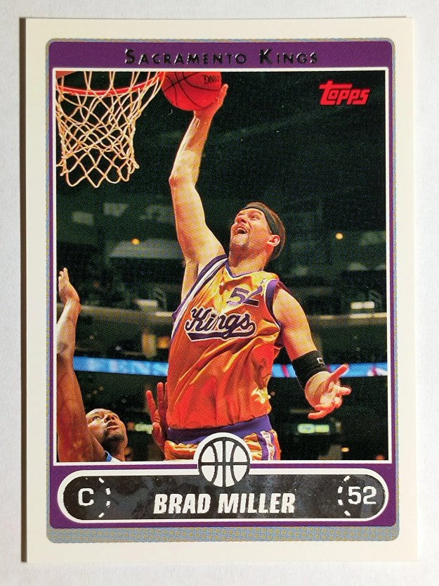 2006-07 Topps #135 Brad Miller