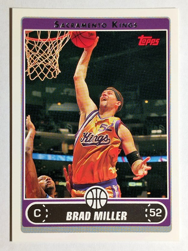 2006-07 Topps #135 Brad Miller