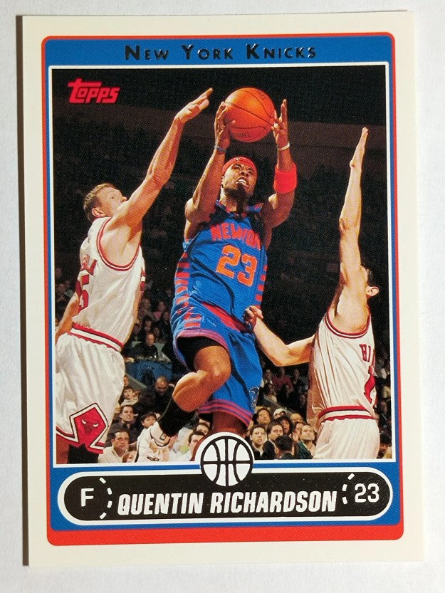 2006-07 Topps #153 Quentin Richardson