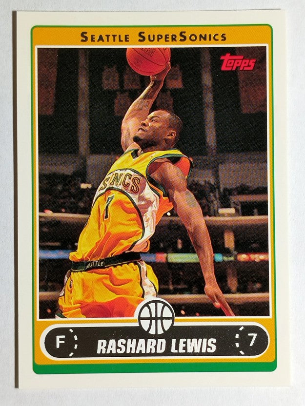 2006-07 Topps #157 Rashard Lewis