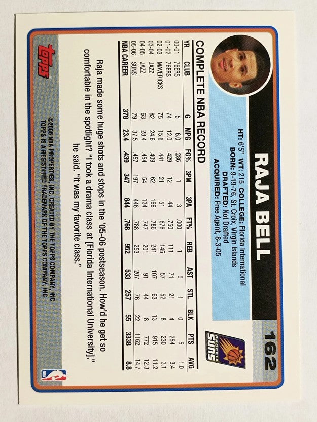 2006-07 Topps #162 Raja Bell