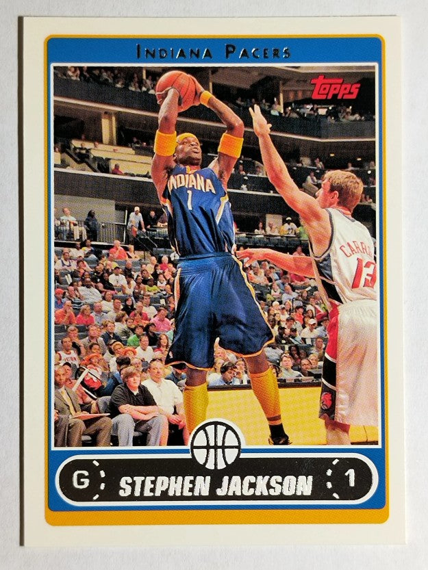 2006-07 Topps #171 Stephen Jackson