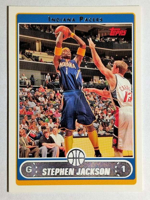 2006-07 Topps #171 Stephen Jackson