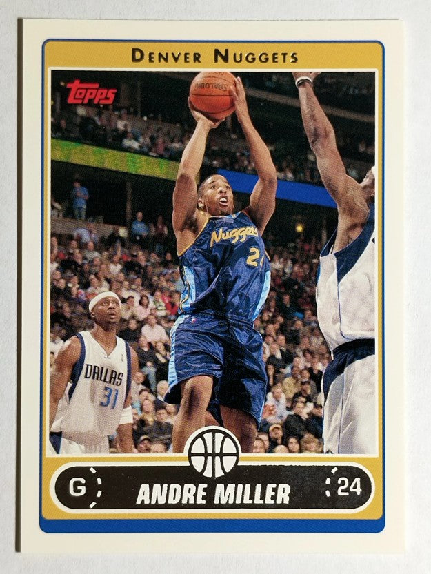2006-07 Topps #185 Andre Miller