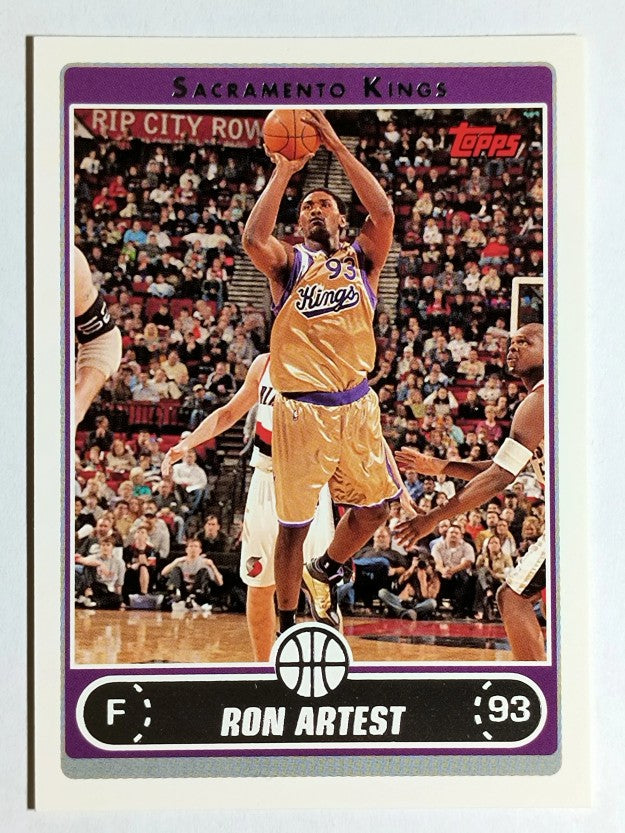 2006-07 Topps #187 Ron Artest