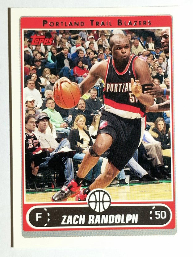 2006-07 Topps #191 Zach Randolph