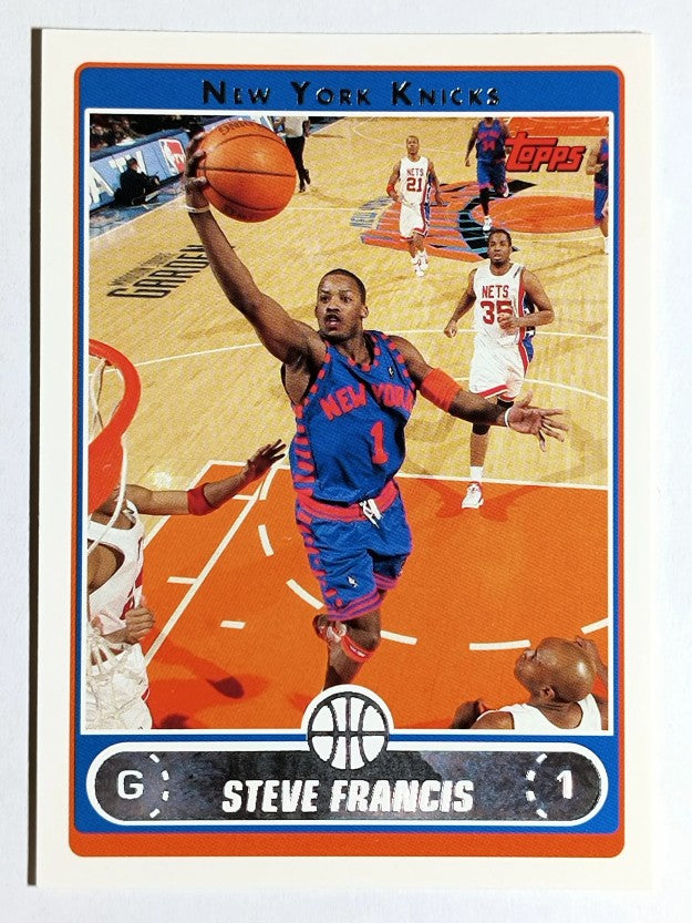 2006-07 Topps #193 Steve Francis
