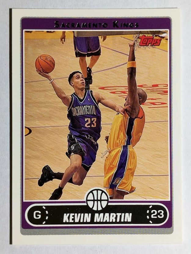 2006-07 Topps #195 Kevin Martin