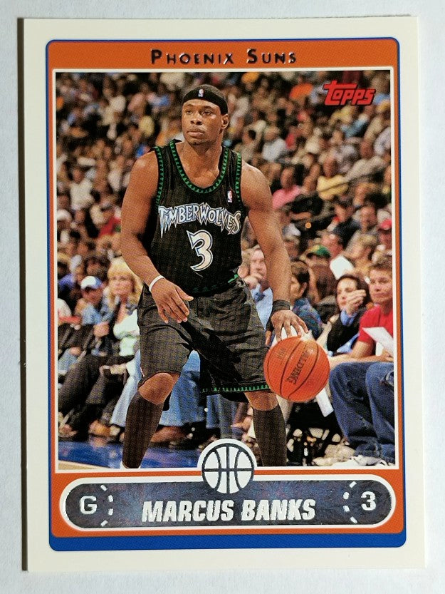 2006-07 Topps #211 Marcus Banks
