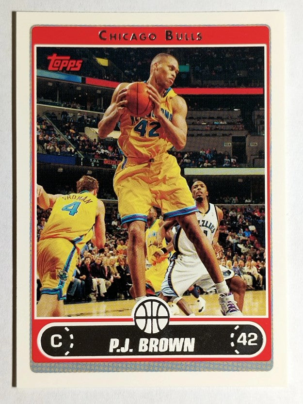 2006-07 Topps #212 P.J. Brown