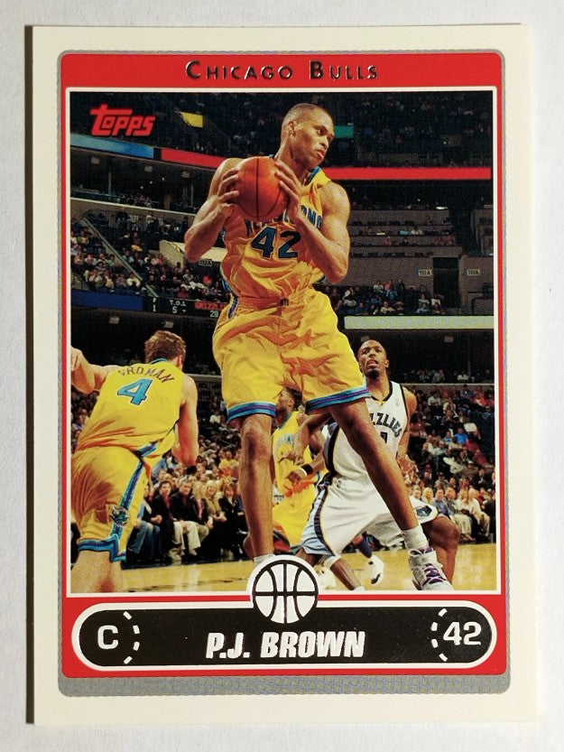 2006-07 Topps #212 P.J. Brown