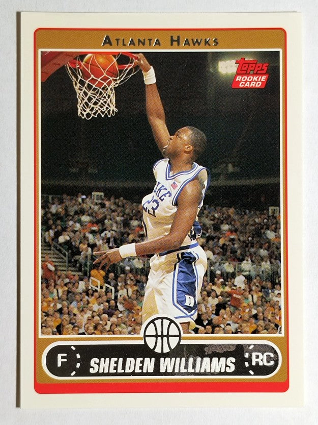 2006-07 Topps #218A Shelden Williams RC