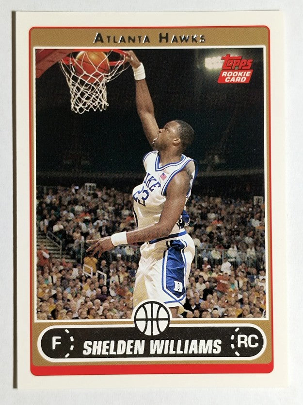 2006-07 Topps #218A Shelden Williams RC