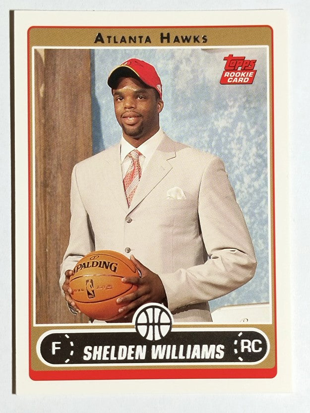 2006-07 Topps #218B Shelden Williams Draft RC