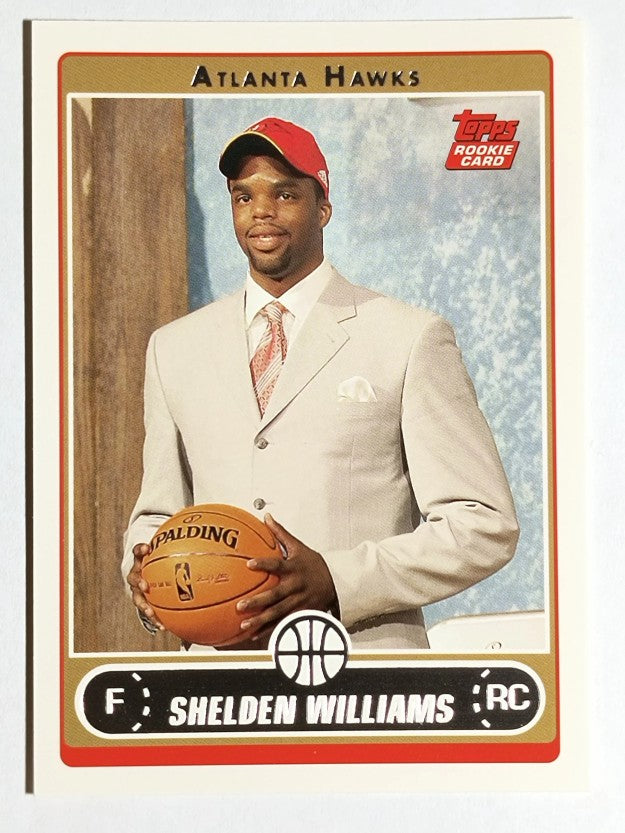 2006-07 Topps #218B Shelden Williams Draft RC