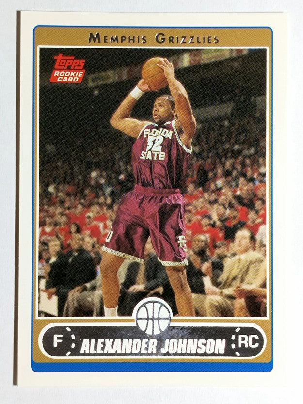 2006-07 Topps #219 Alexander Johnson RC