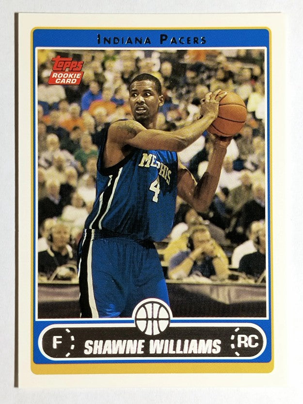 2006-07 Topps #222 Shawne Williams RC