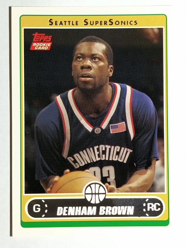 2006-07 Topps #228 Denham Brown RC