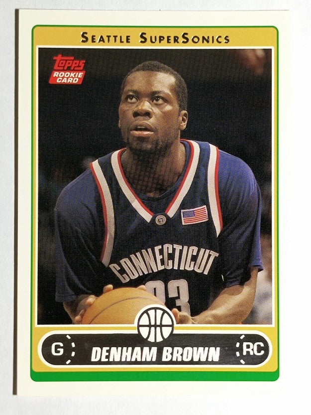 2006-07 Topps #228 Denham Brown RC