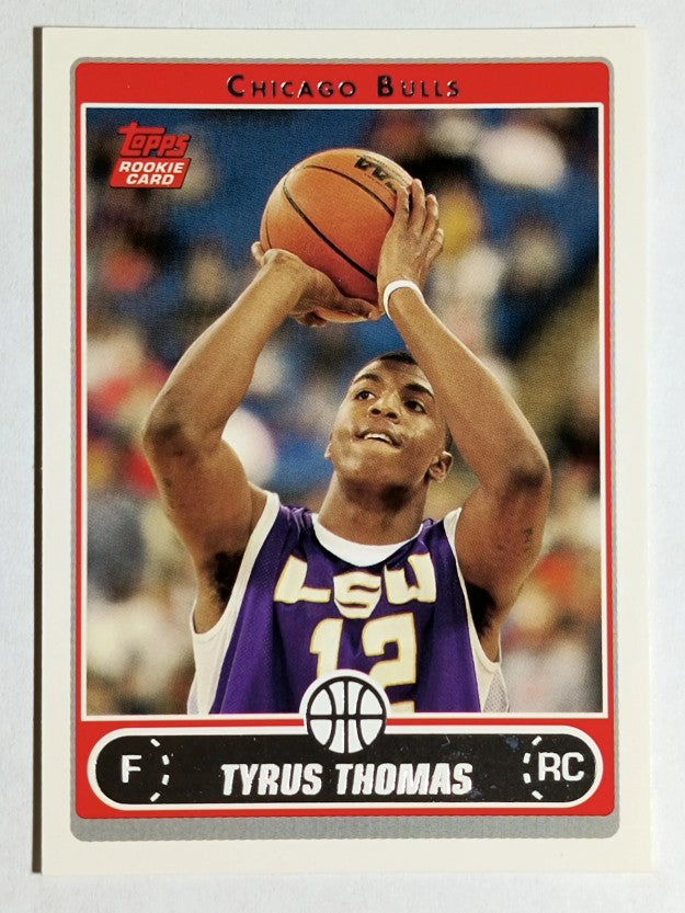 2006-07 Topps #231A Tyrus Thomas RC