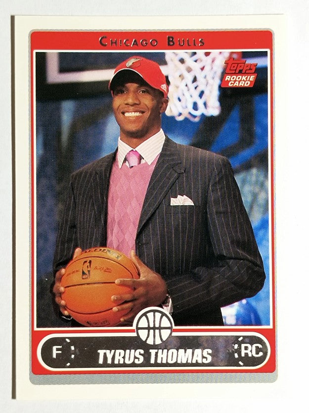 2006-07 Topps #231B Tyrus Thomas Draft RC