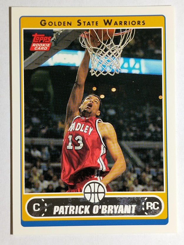 2006-07 Topps #232A Patrick O'Bryant RC