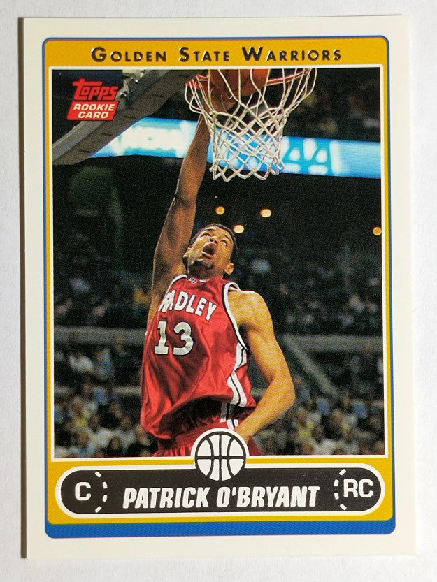 2006-07 Topps #232A Patrick O'Bryant RC
