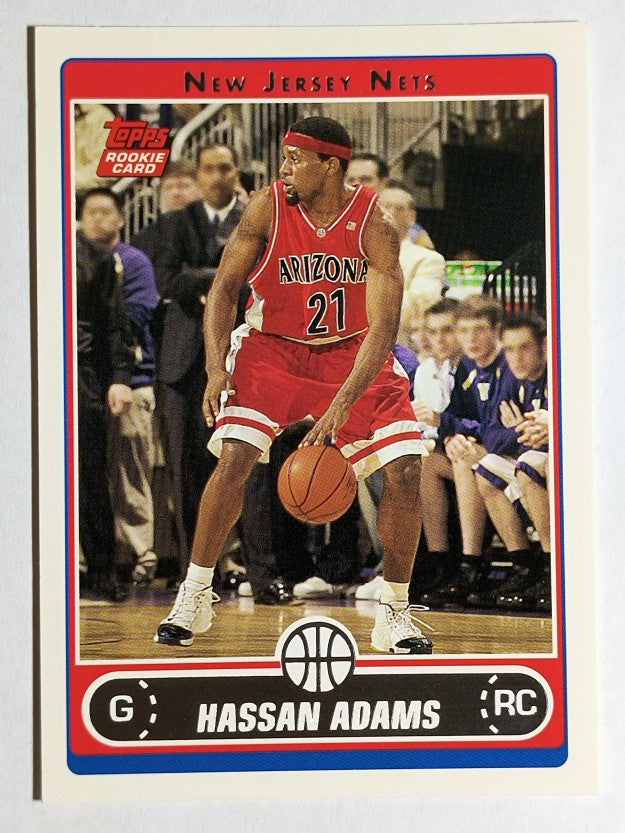 2006-07 Topps #235 Hassan Adams RC