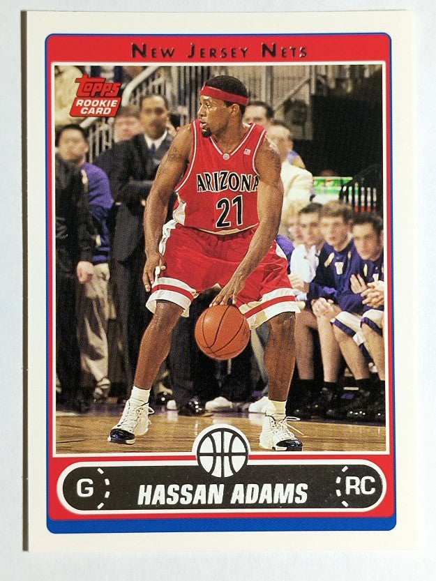 2006-07 Topps #235 Hassan Adams RC