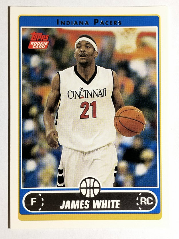 2006-07 Topps #239 James White RC