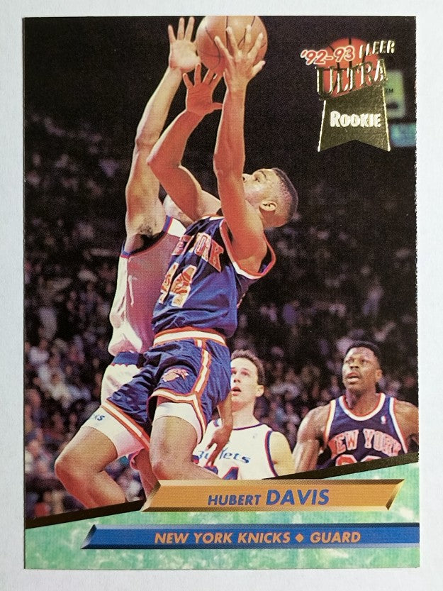 1992-93 Ultra #321 Hubert Davis RC