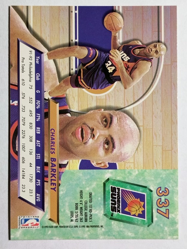 1992-93 Ultra #337 Charles Barkley