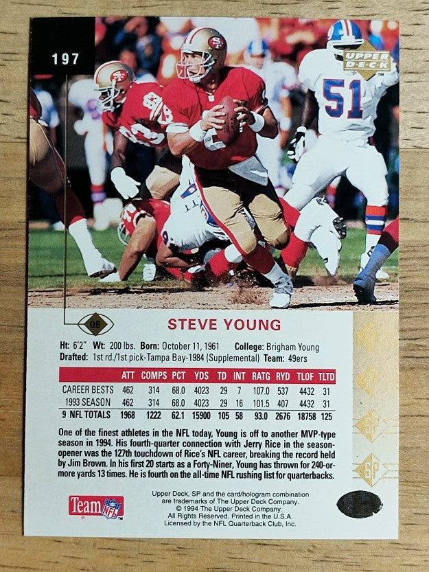 1994 SP #197 Steve Young