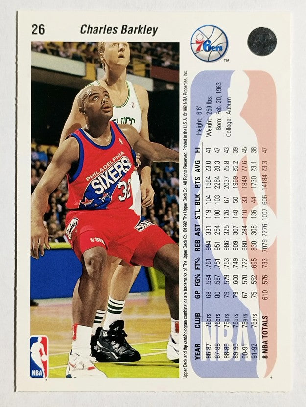 1992-93 Upper Deck #26 Charles Barkley