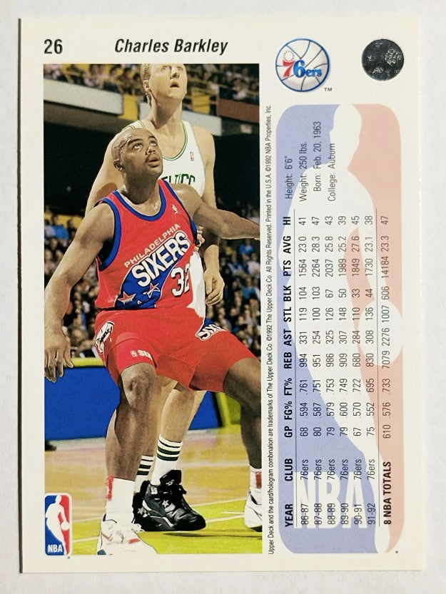 1992-93 Upper Deck #26 Charles Barkley