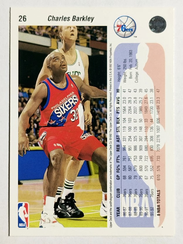 1992-93 Upper Deck #26 Charles Barkley