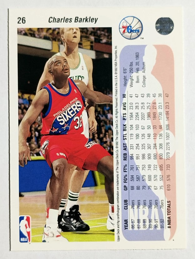 1992-93 Upper Deck #26 Charles Barkley