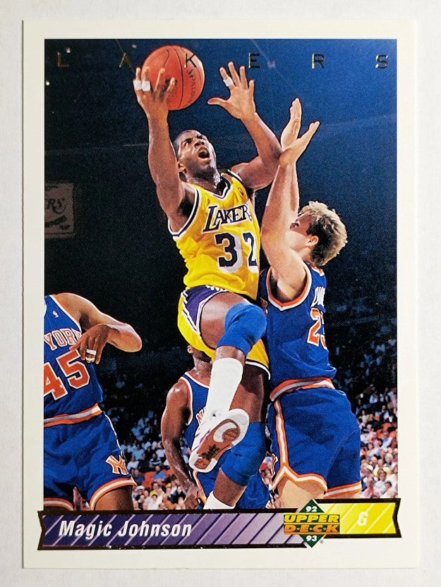 1992-93 Upper Deck #32A Magic Johnson SP
