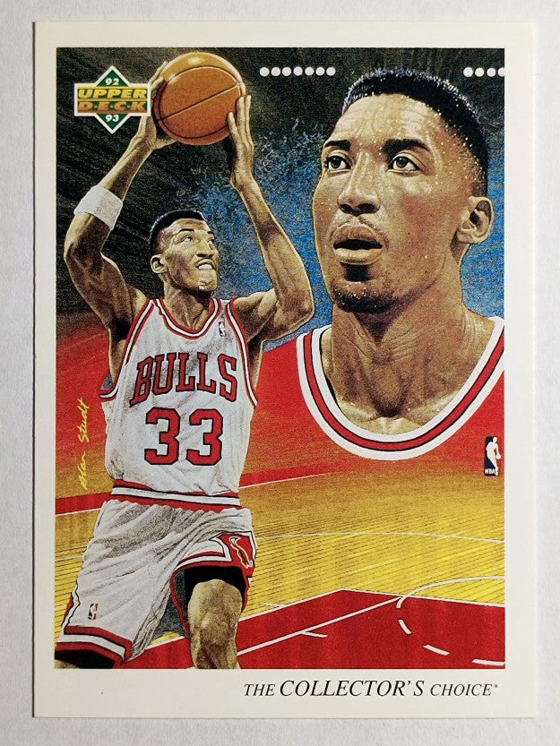 1992-93 Upper Deck #37 Scottie Pippen TC
