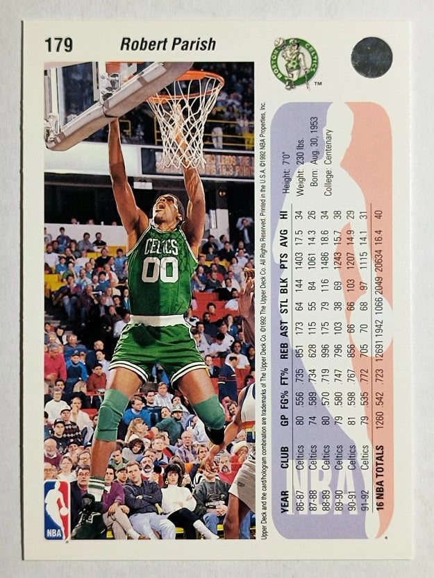 1992-93 Upper Deck #179 Robert Parish