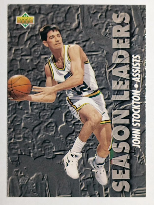 1993-94 Upper Deck #168 John Stockton SL (NM)