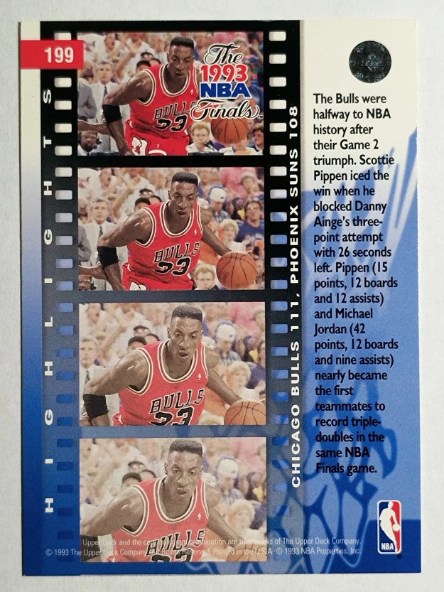 1993-94 Upper Deck #199 Scottie Pippen FIN
