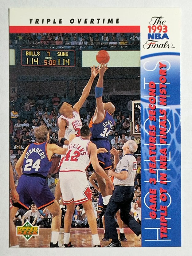 1993-94 Upper Deck #205 Scottie Pippen FIN/Charles Barkley (NM)