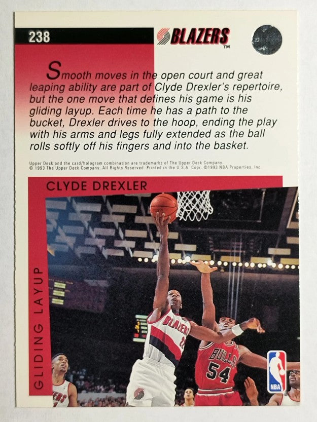 1993-94 Upper Deck #238 Clyde Drexler SM