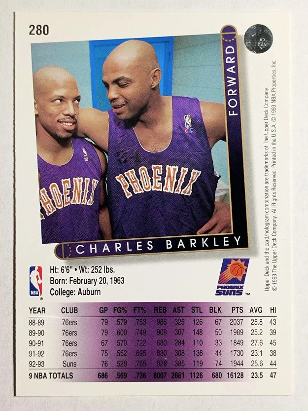 1993-94 Upper Deck #280 Charles Barkley