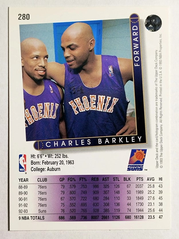 1993-94 Upper Deck #280 Charles Barkley