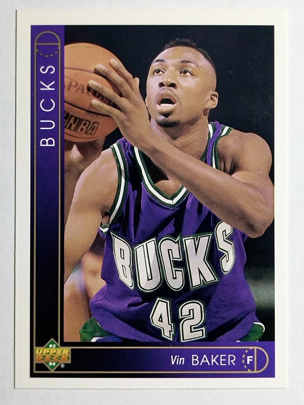 1993-94 Upper Deck #330 Vin Baker RC