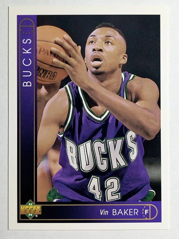 1993-94 Upper Deck #330 Vin Baker RC