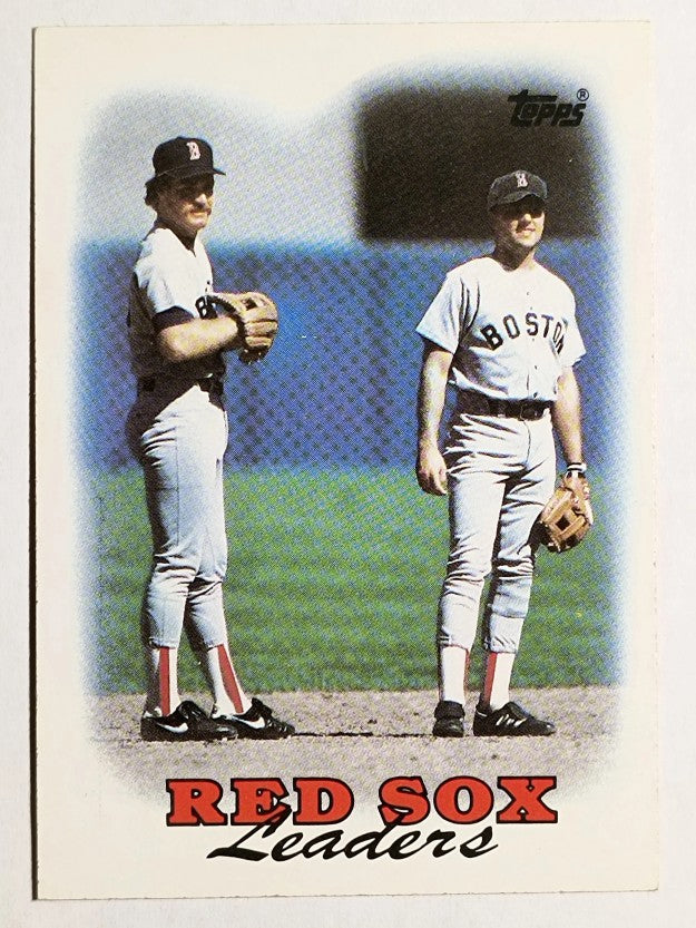 1988 Topps #21 Wade Boggs/Spike Owen TL