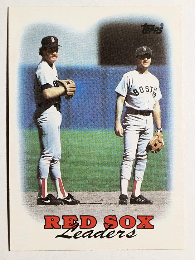 1988 Topps #21 Wade Boggs/Spike Owen TL